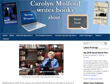 Tablet Screenshot of carolynmulford.com